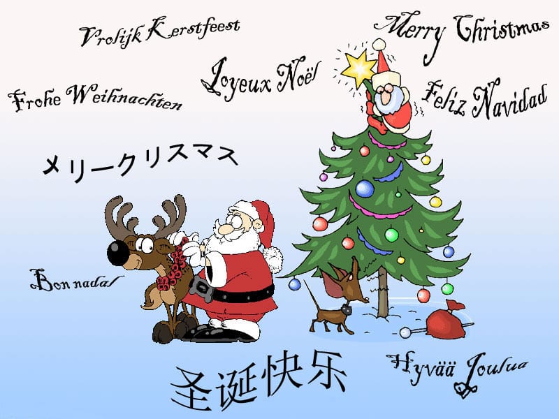 Buon Natale Lingue.Buon Natale In Tutte Le Lingue Del Mondo Vacanze Studio All Estero Viva