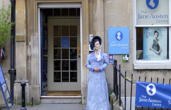 visitare Jane Austen Centre viaggio studio in Inghilterra