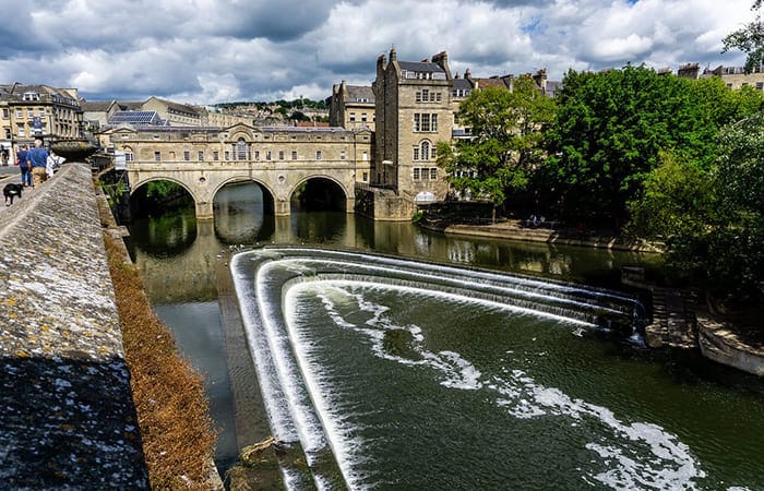 visitare Pulteney Bridge vacanze studio a Bath