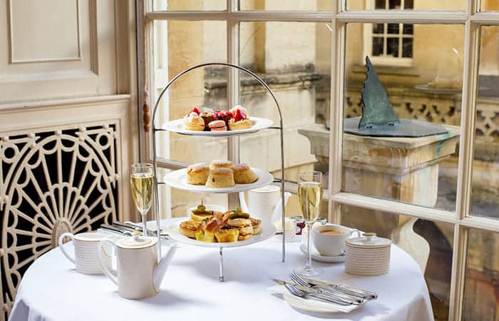 afternoon tea alle Pump Rooms a Bath