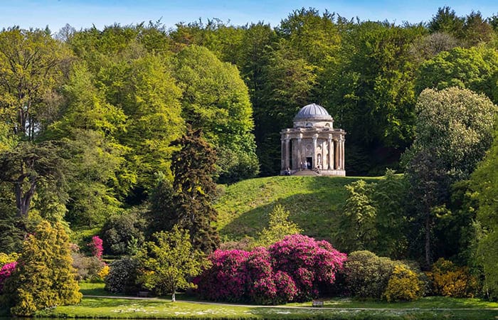 visitare i giardini paesaggistici di Stourhead