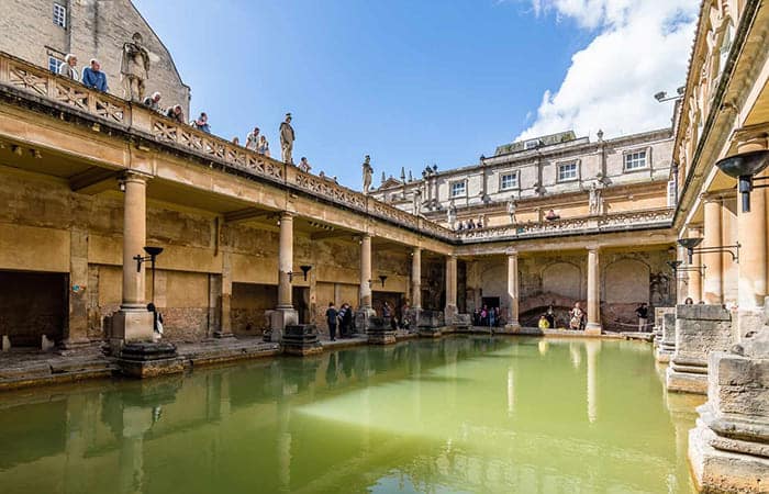 visitare le terme romane a Bath