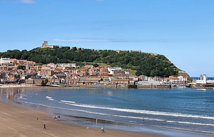 Scarborough città di mare del Regno Unito