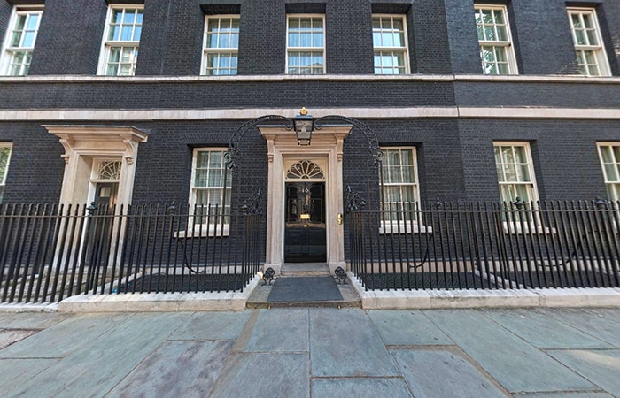 dove vengono girate le scene di Downing Street THe Crown