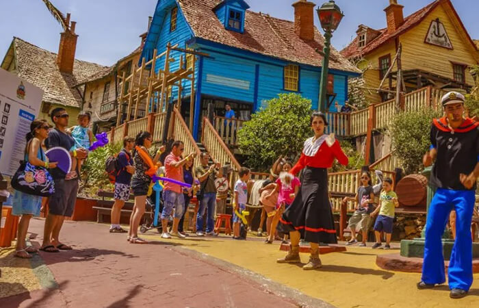 Popeye Village vedere film set