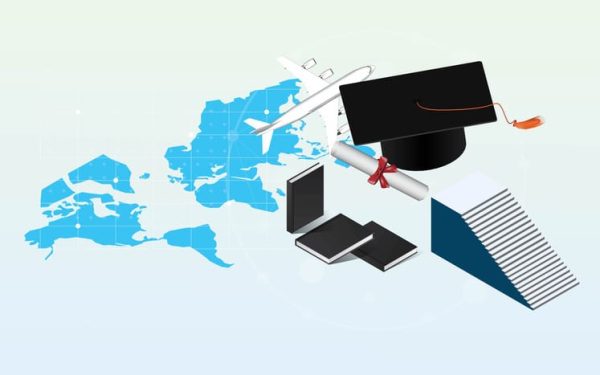 programma-didattico-al-estero-cape-town-aereo-cappello-diploma-libri.