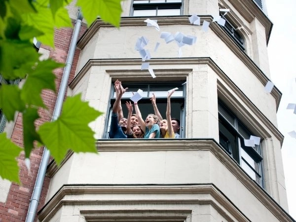 studenti felici